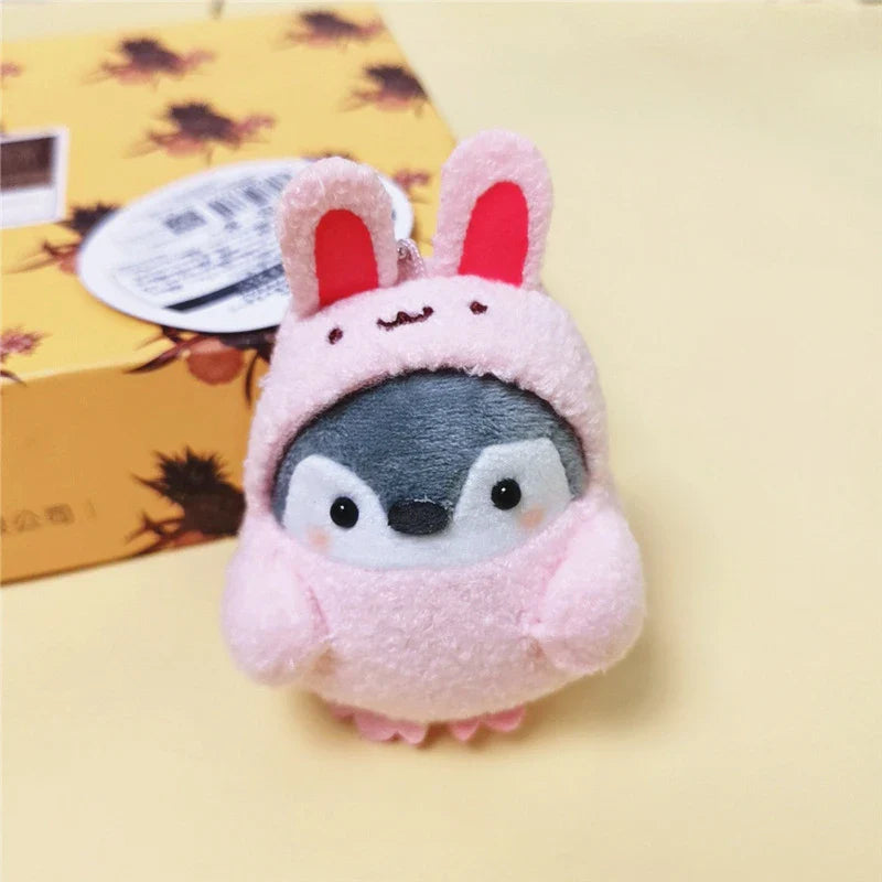Penguin Ebi Fried Shrimp Prawn Plush Keychain 10cm Rabbit Food - Tophatter Daily Deals