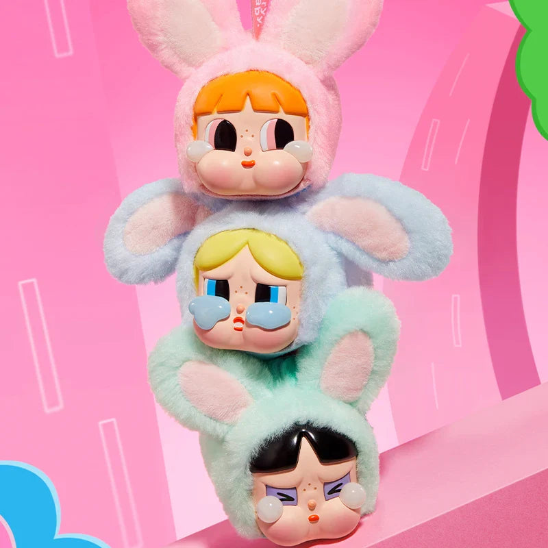 Genuine Pop Mart × Powerpuff Girls Series - Vinyl Face Plush Blind Box Flowers - Tophatter Daily Deals