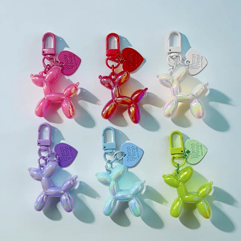 Balloon Dog Keychain Resin Cute Bag Pendant Fall 2025 Gift - Tophatter Daily Deals