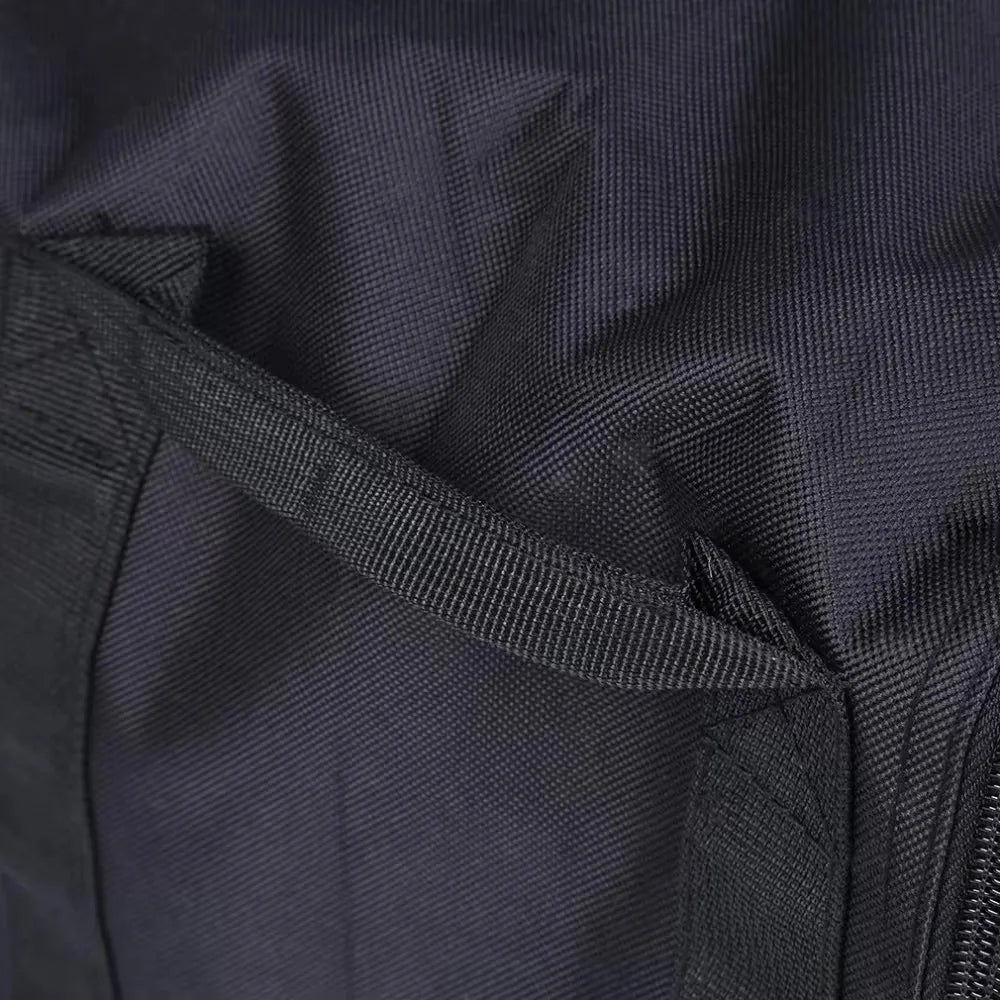 150L Foldable Travel Storage Bag Black Duffel Bags - Tophatter Daily Deals