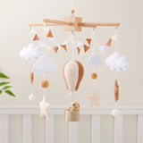 Hot Air Balloon Crib Mobile Newborn Sensory Toys Soothing - Tophatter Daily Deals