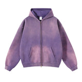 Warm Relaxed Men's Zip Up Hoodie - Oversize, Plush, Winter - Tophatter Daily Deals