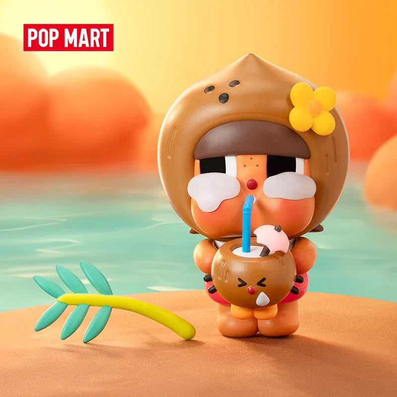 Genuine Pop Mart Crybaby Coconut Figure - Brown Mythical - Tophatter Daily Deals