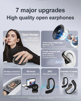 AI Translation Earbuds With Noise Canceling Ear Hook Sports - Tophatter Daily Deals