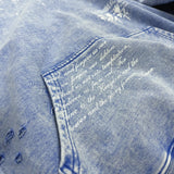 Oversized Men's Hooded Sweatshirt - Washed Cotton Street - Tophatter Daily Deals