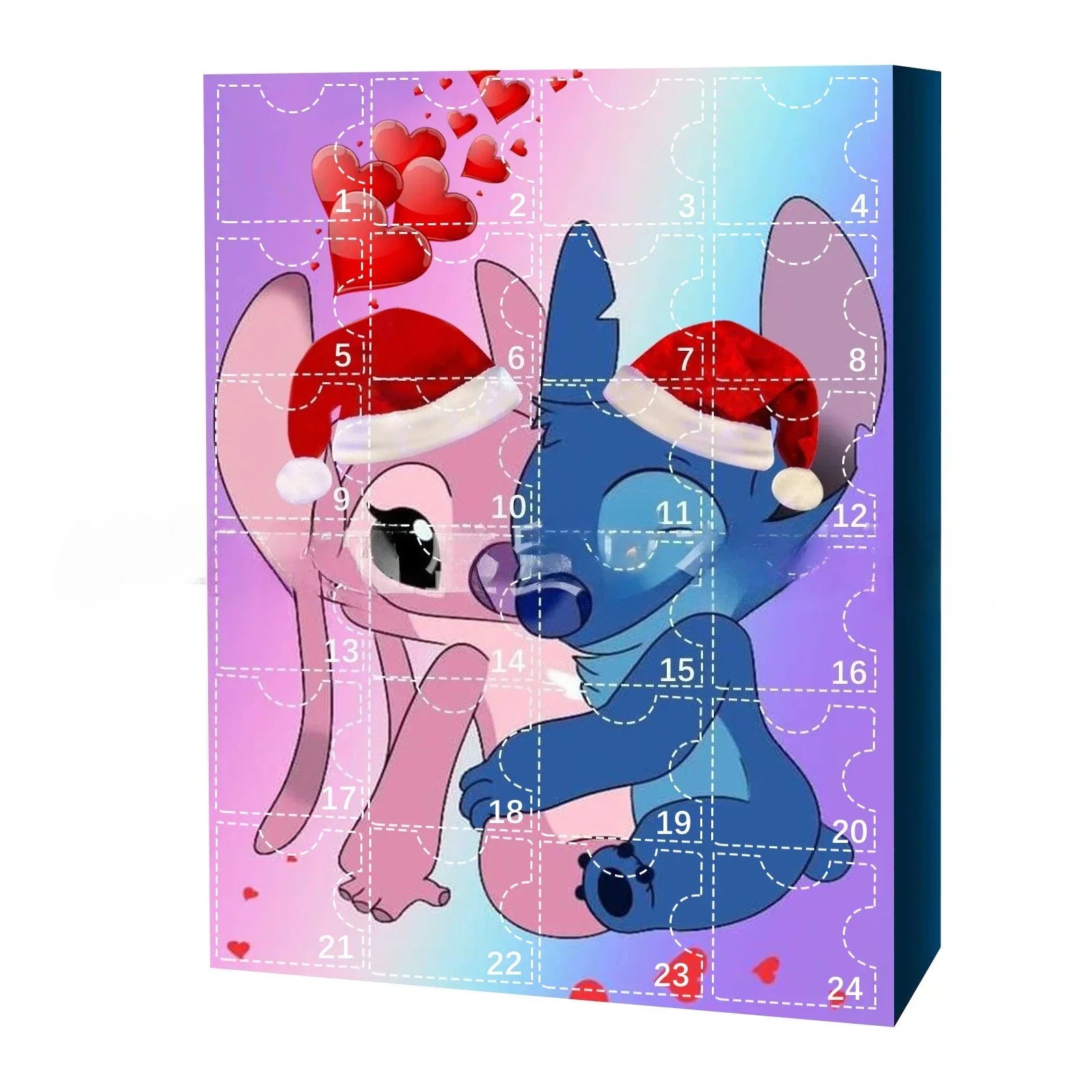 Advent Calendar Stitch Mini Figures 24 Days Christmas O - Tophatter Daily Deals