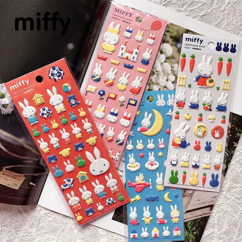 Miffy 3D Stickers Animals - Tophatter Daily Deals