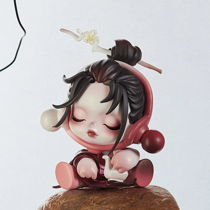Genuine Pop Mart Skullpanda The Ink Plum Blossom Series Blind Box Mythical - Tophatter Daily Deals