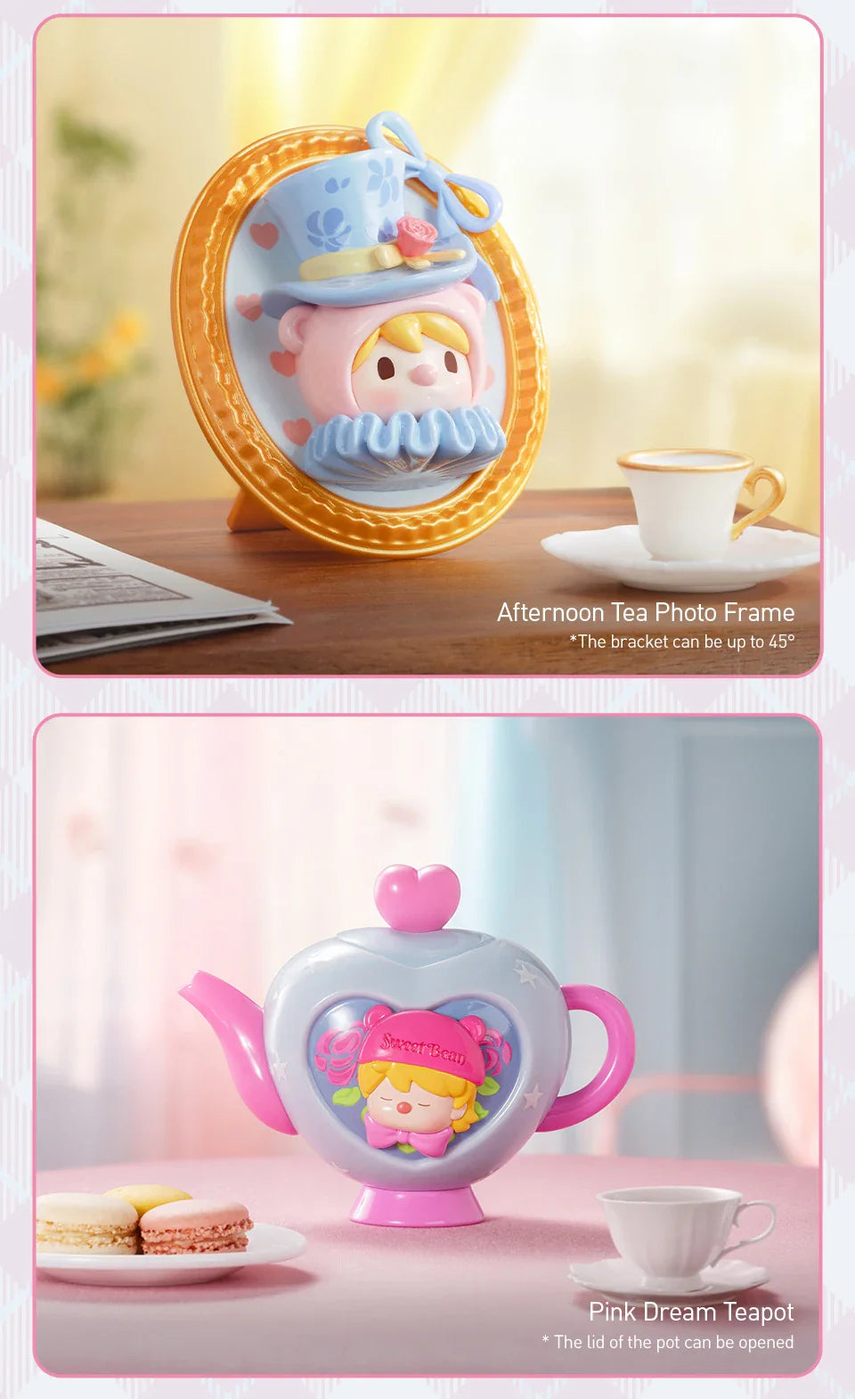 Genuine Pop Mart Sweet Bean Afternoon Tea Series Blind Box Figurine Food - Tophatter Daily Deals