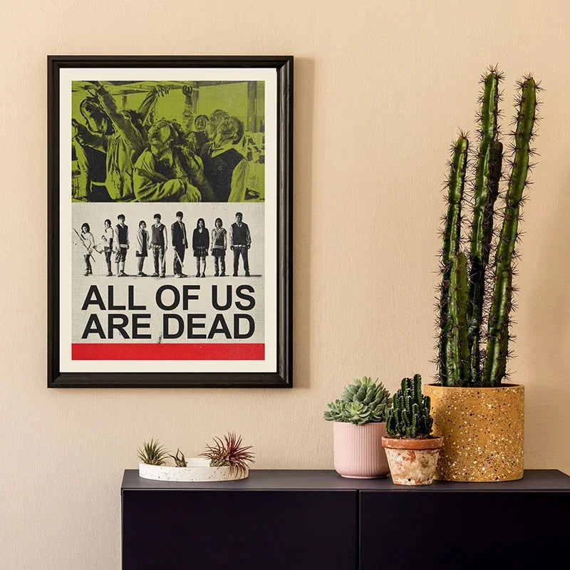 Retro Movie Poster Canvas Collage Mid Century Wall Art - Tophatter Daily Deals
