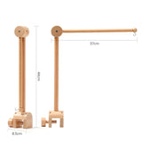 Wooden Crib Mobile Bracket Newborn Sensory Toys Soothing - Tophatter Daily Deals