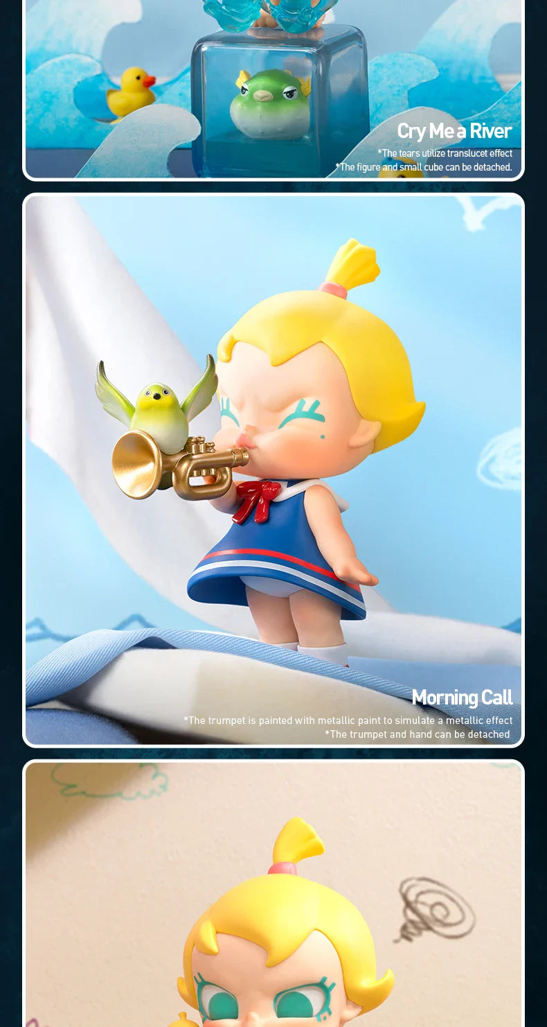 Genuine Pop Mart Baby Molly When I was Three! Series Blind Box Figures by Kenny Wong Anime - Tophatter Daily Deals