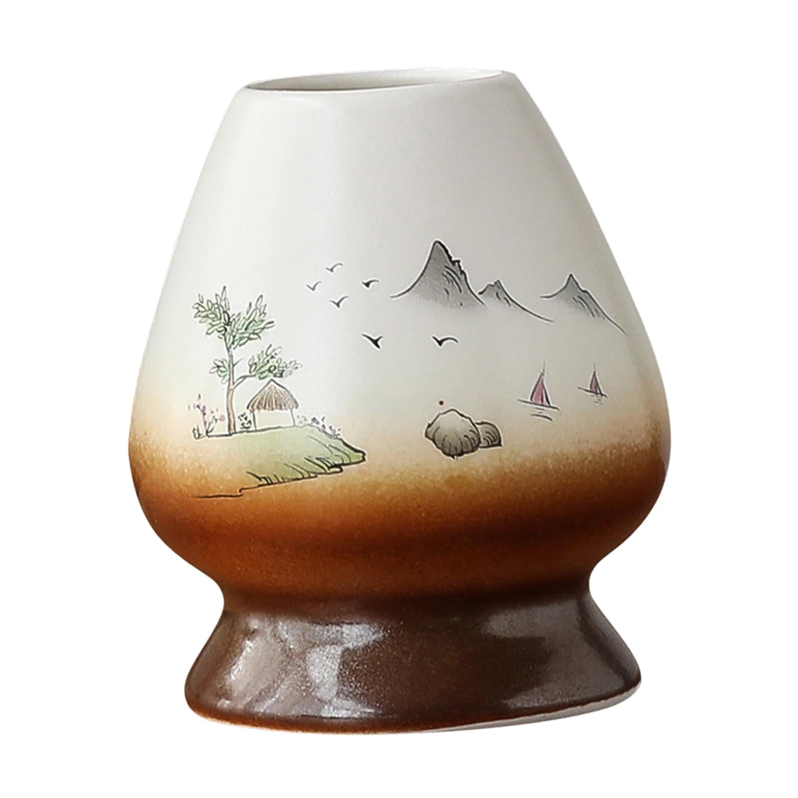 Matcha Whisk Stand Handcrafted Ceramic Holder Tea Ceremony - Tophatter Daily Deals