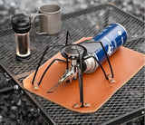 Spider Folding Camping Gas Stove Black Camp Cooking - Tophatter Daily Deals