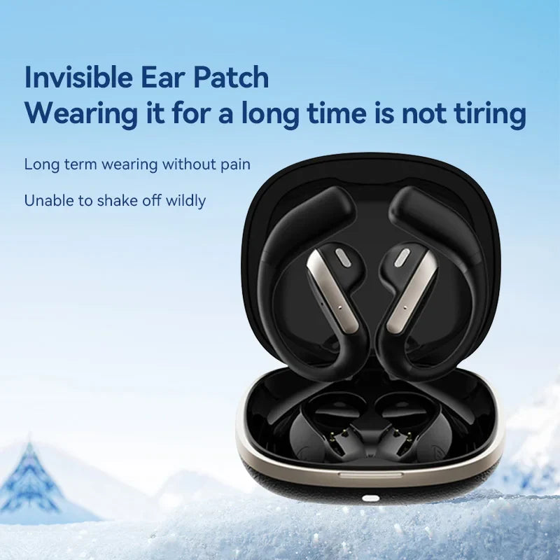 AI Translation Earbuds With Noise Canceling Ear Hook Sports - Tophatter Daily Deals