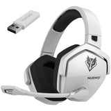 Wireless Gaming Headset With Mic Active Noise Cancellation White - Tophatter Daily Deals