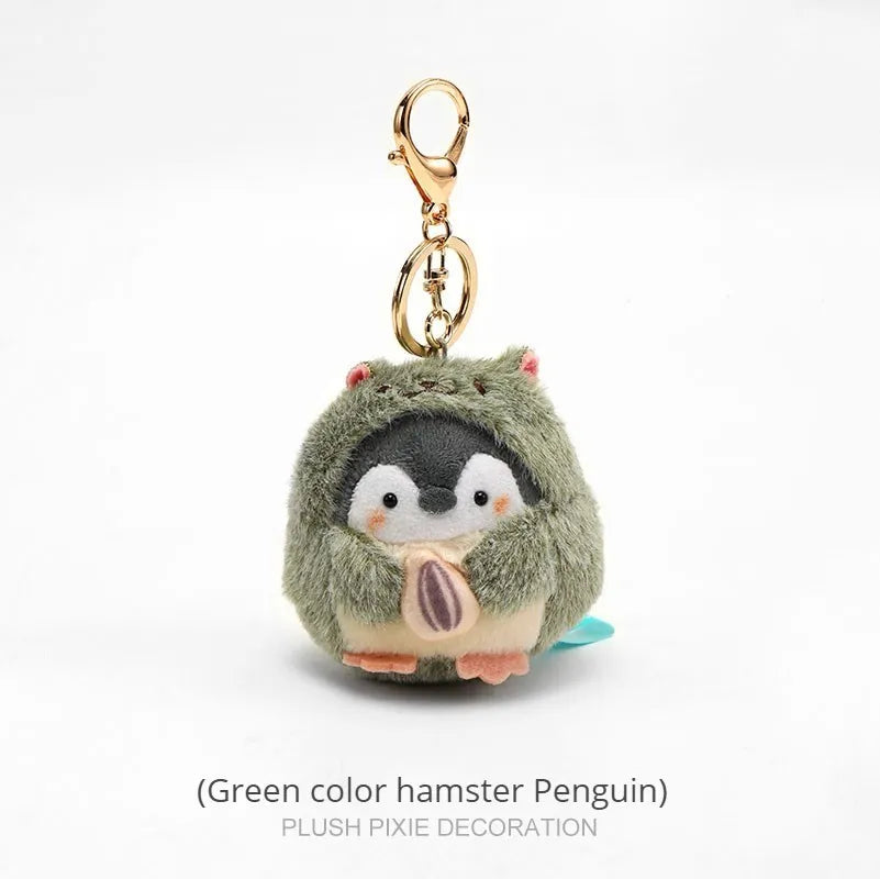 Bag Charm Penguin Keychain Grey Animals - Tophatter Daily Deals