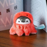 Penguin Ebi Fried Shrimp Prawn Plush Keychain 10cm Octopus Food - Tophatter Daily Deals
