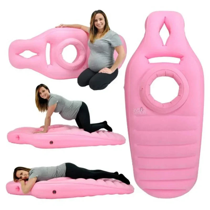 Inflatable Pregnancy Pillow Maternity Bed Support Sleeping - Tophatter Daily Deals