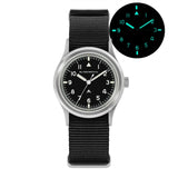 36mm Field Watch Sapphire Crystal VH31 Sweep Quartz Sapphire VH31 1 - Tophatter Daily Deals