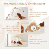 Baby Crib Mobile Wooden Nursery Newborn Sensory Toys - Tophatter Daily Deals