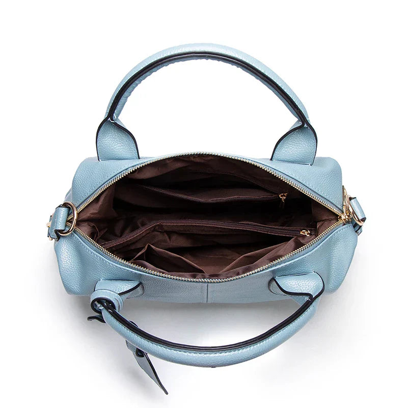 Women's Large Capacity Oil Wax Leather Tote Bag Apparel & Accessories > Handbags, Wallet's & Cases > Handbags > Shoulder Bags - Tophatter Daily Deals