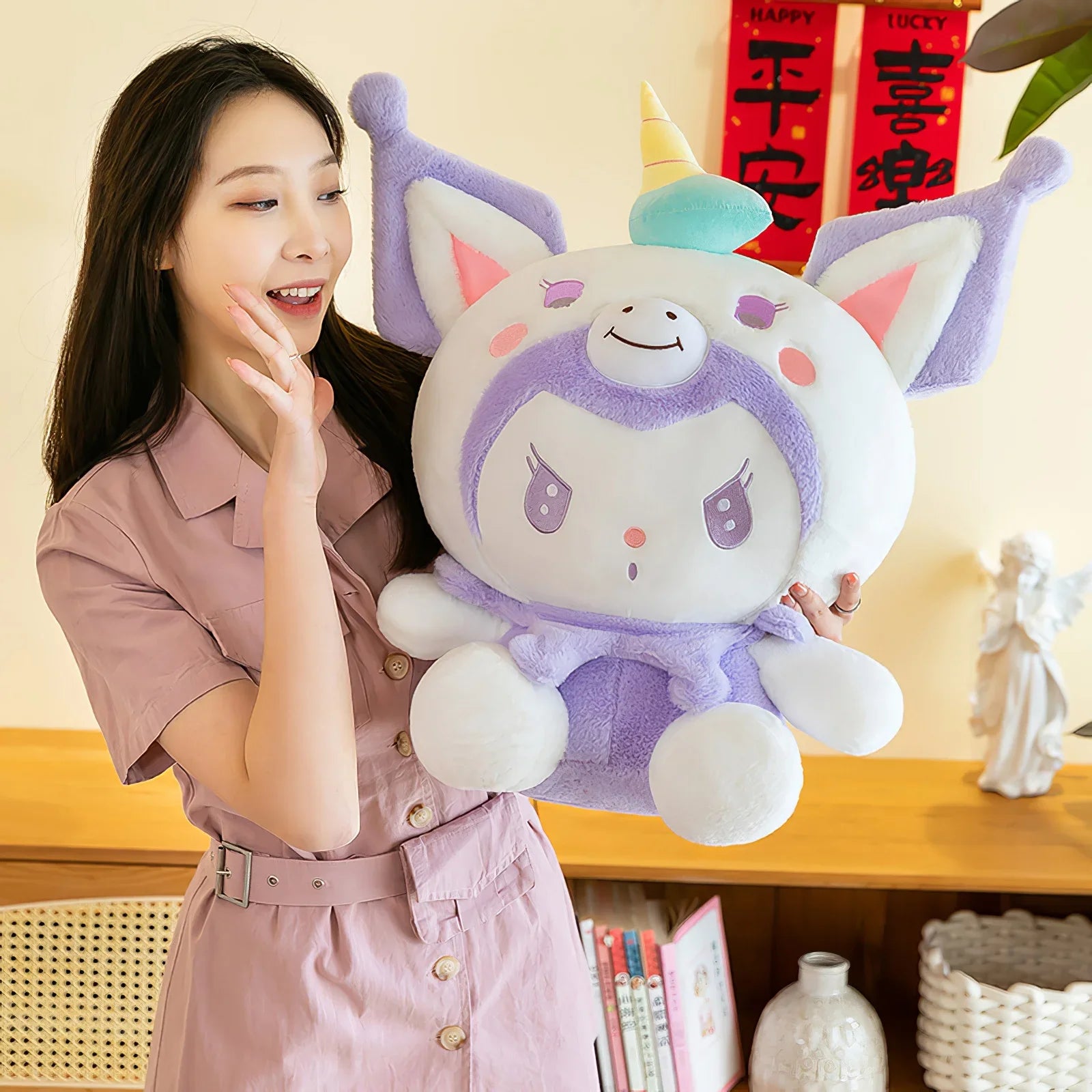 Sanrio Kuromi Unicorn Plush Toy Anime - Tophatter Daily Deals