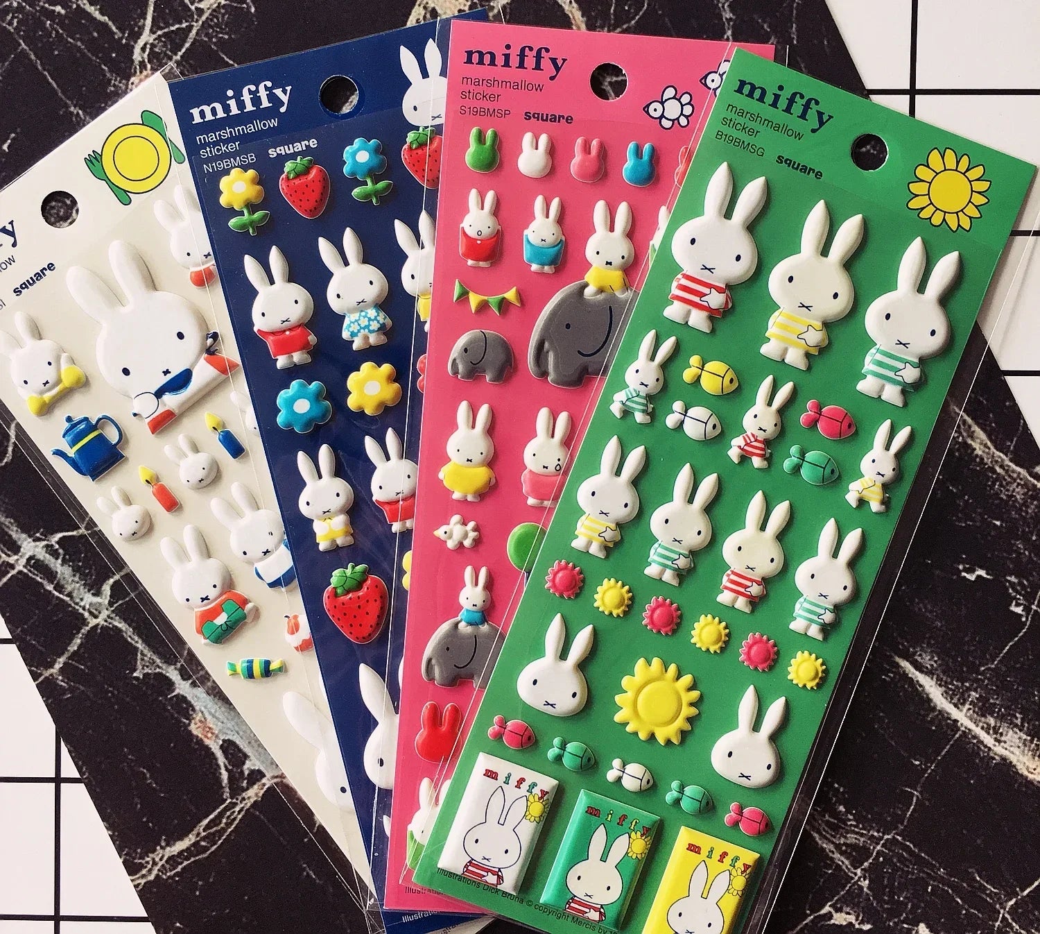 Miffy 3D Stickers Animals - Tophatter Daily Deals