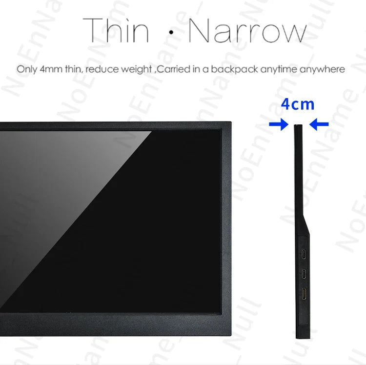 11.6 Inch Portable Monitor HDMI TFT Gaming Display - Tophatter Daily Deals
