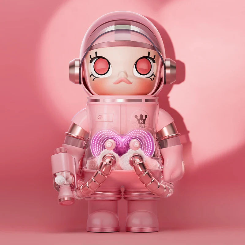 Genuine Pop Mart Mega Space Molly 1000% Smitten Love Limited Edition Figure MEGA 1000 Outer Space - Tophatter Daily Deals
