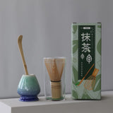 Ceramic Matcha Tea Set With Bamboo Whisk Gift Box Kit Set C - Tophatter Daily Deals