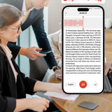 Voice Recorder AI ChatGPT4 Mini Transcribe Translator - Tophatter Daily Deals