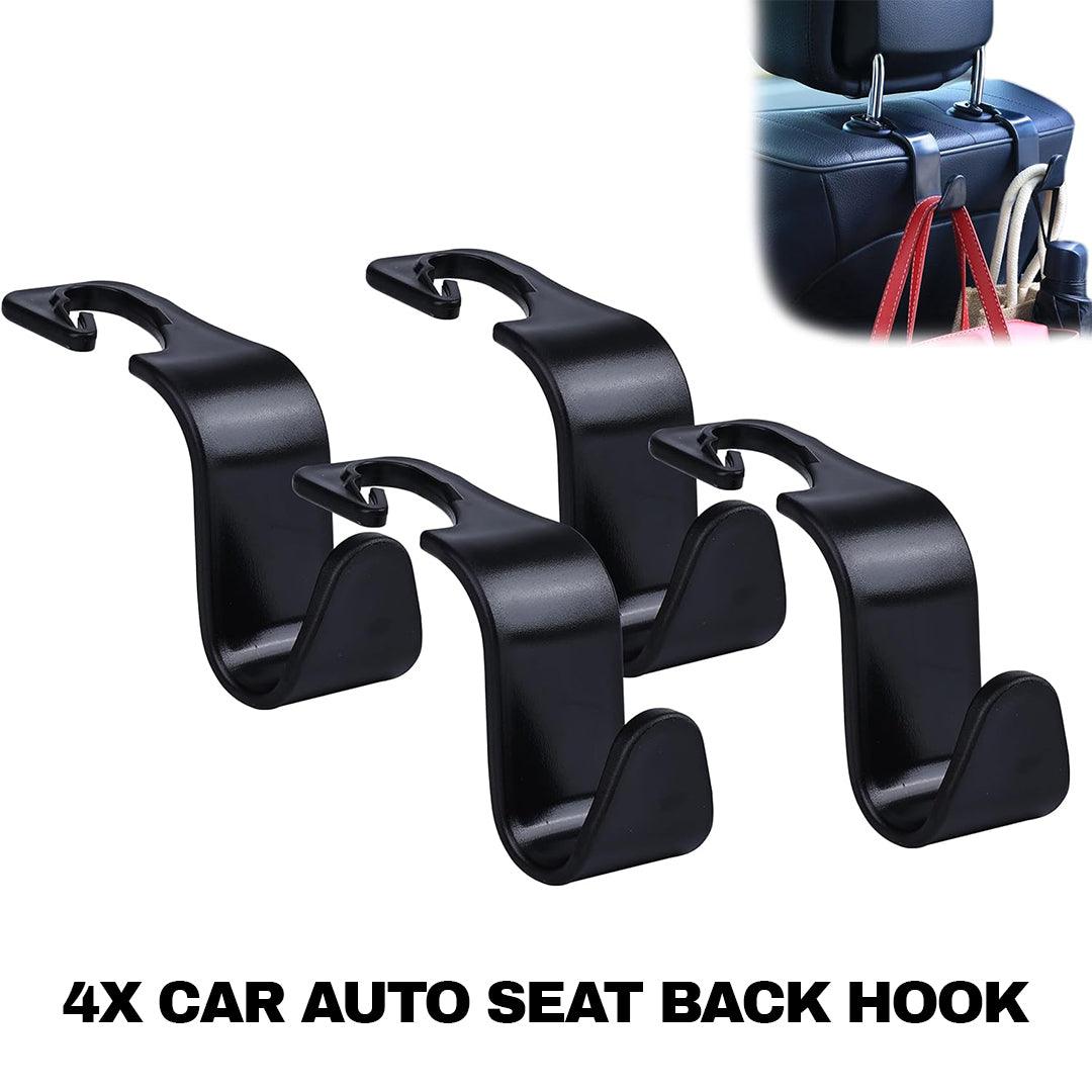 Hooks for Car Seats - 4x Car Auto Seat Back Hook Headrest Holder Hanger Organizer Bag Coat Handbag Apparel & Accessories - Tophatter Daily Deals