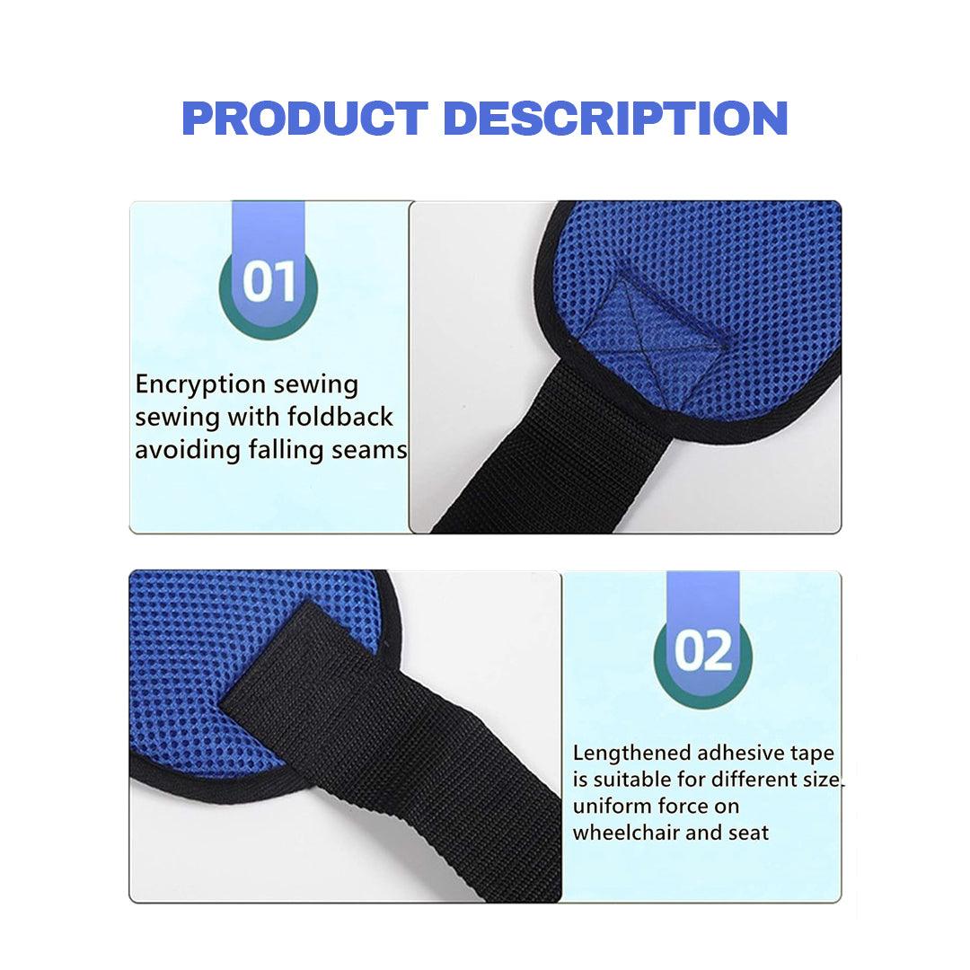 Lap Belts for Wheelchairs - Wheelchair Seat Belt Lap Strap For Wheelchair Or Mobility Scooter Safety Apparel & Accessories - Tophatter Daily Deals