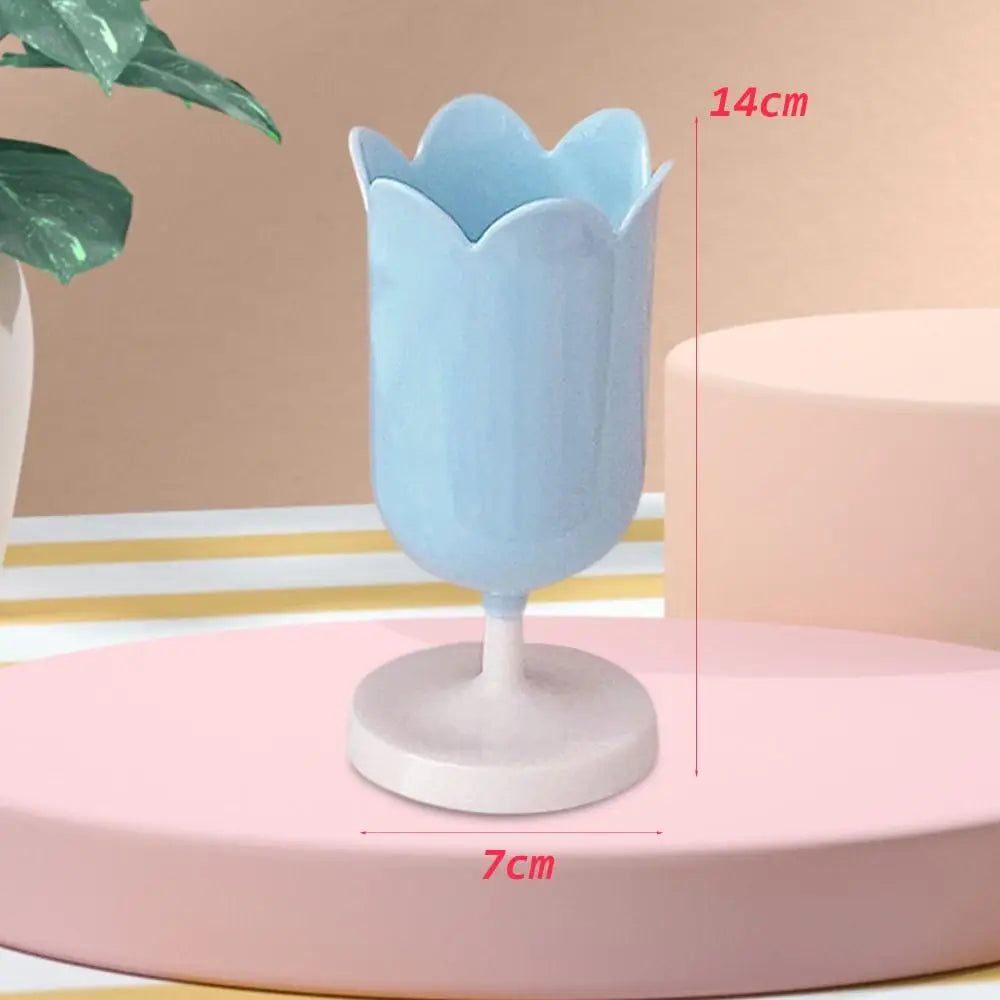 Tulip Pen Pot Holder Stationery Container Flowers - Tophatter Daily Deals