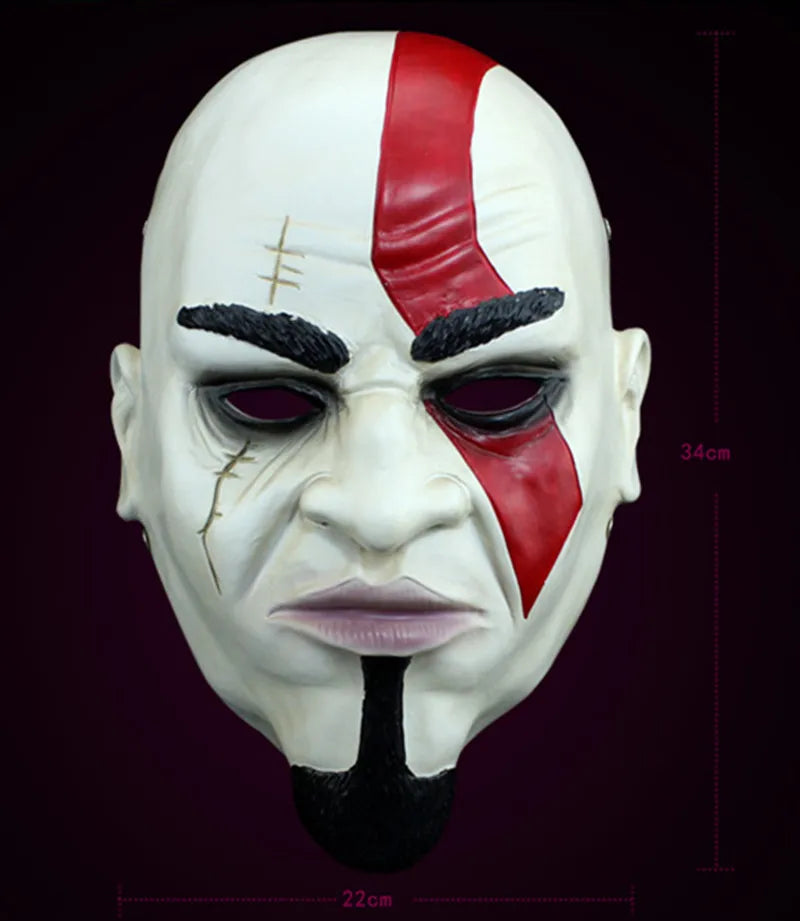 Halloween Mask Resin Full Face Cosplay Party Accessory - Tophatter Daily Deals