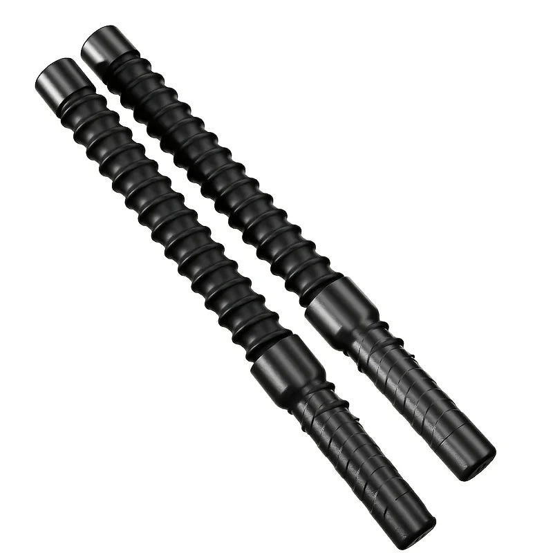 2PCS Arm Strength Training Bars Black Fitness - Tophatter Daily Deals