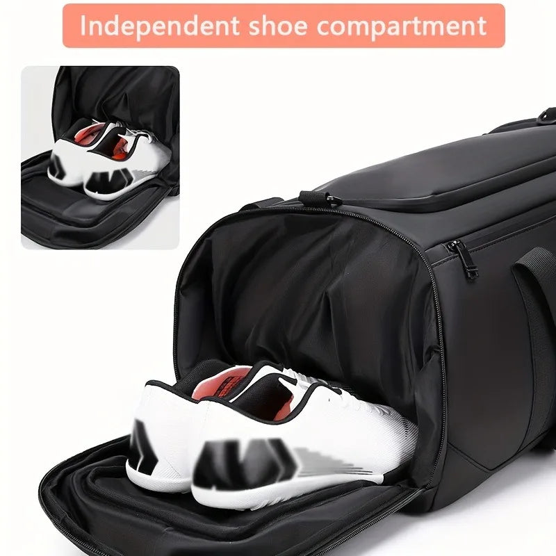 Capacity Travel Duffel Bag with Compartments Luggage & Bags > Duffel Bags > Gym Duffel Bags - Tophatter Daily Deals
