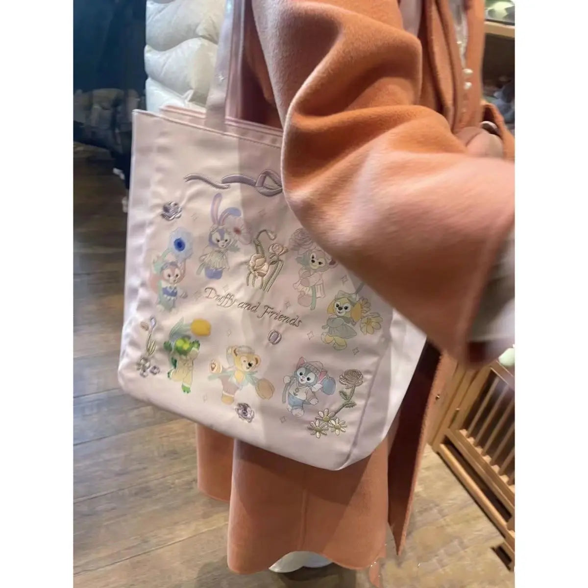 StellaLou LinaBell Gelatoni Duffy Bear ShellieMay Pink Tote Bag Animals - Tophatter Daily Deals