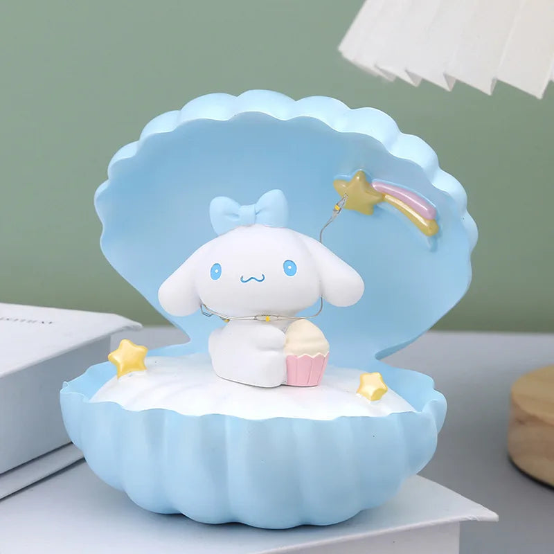 Sanrio Kuromi Cinnamoroll My Melody LED Shell Night Light Lamp Cinnamoroll Anime - Tophatter Daily Deals