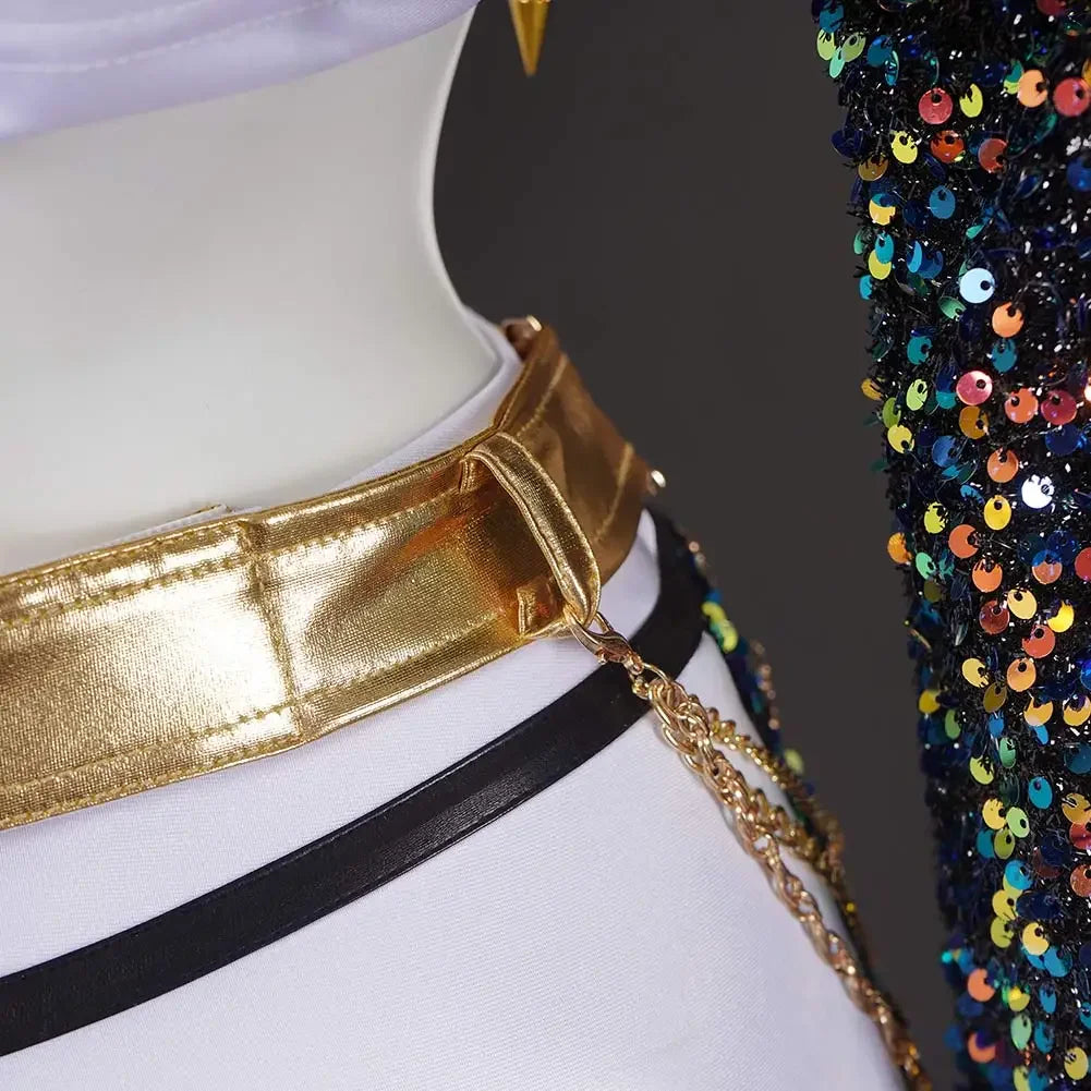 Lightweight Girls Cosplay Costume - Sequin Jacket, Polyester - Tophatter Daily Deals