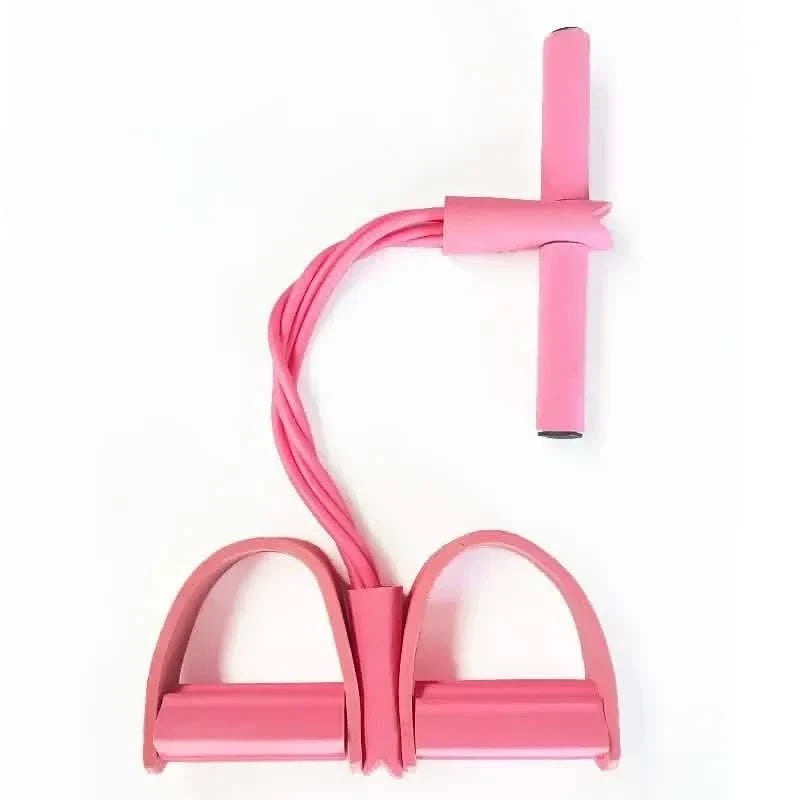 Multi-Functional Household Fitness Equipment for abdominal Strengthening Elastic Band Pink L Fitness & Exercise - Tophatter Daily Deals