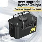 30L Foldable Portable Water Bucket Black Duffel Bags - Tophatter Daily Deals