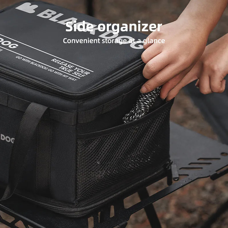 15L Tactical Camping Storage Organizer Black Duffel Bags - Tophatter Daily Deals