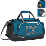 40L Gym Travel Duffel Bag Wet-Dry Separation Blue Duffel Bags - Tophatter Daily Deals