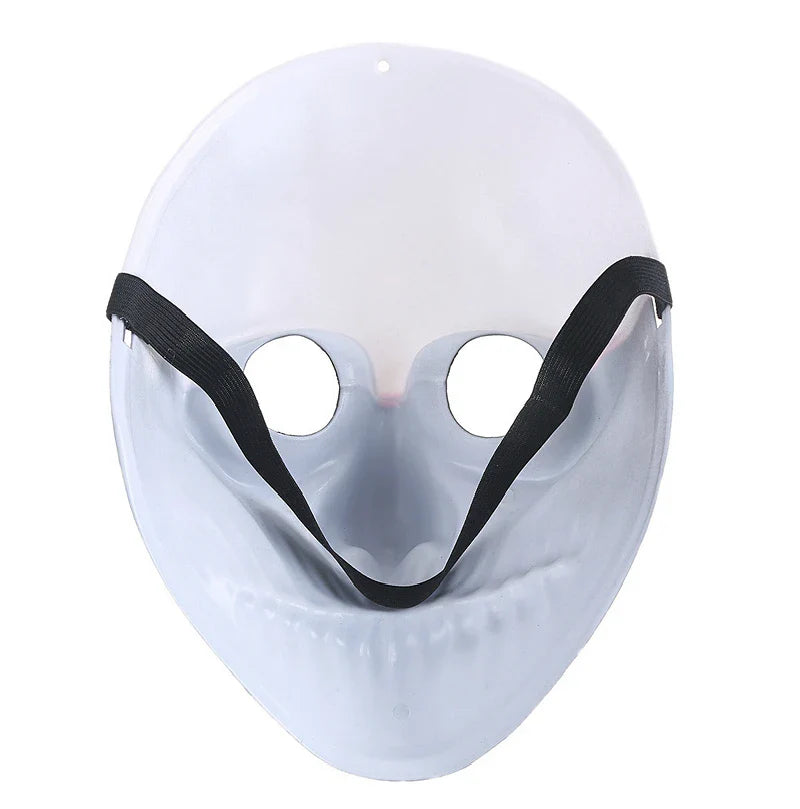 Halloween Mask Payday 2 Clown Full Face PVC Cosplay - Tophatter Daily Deals