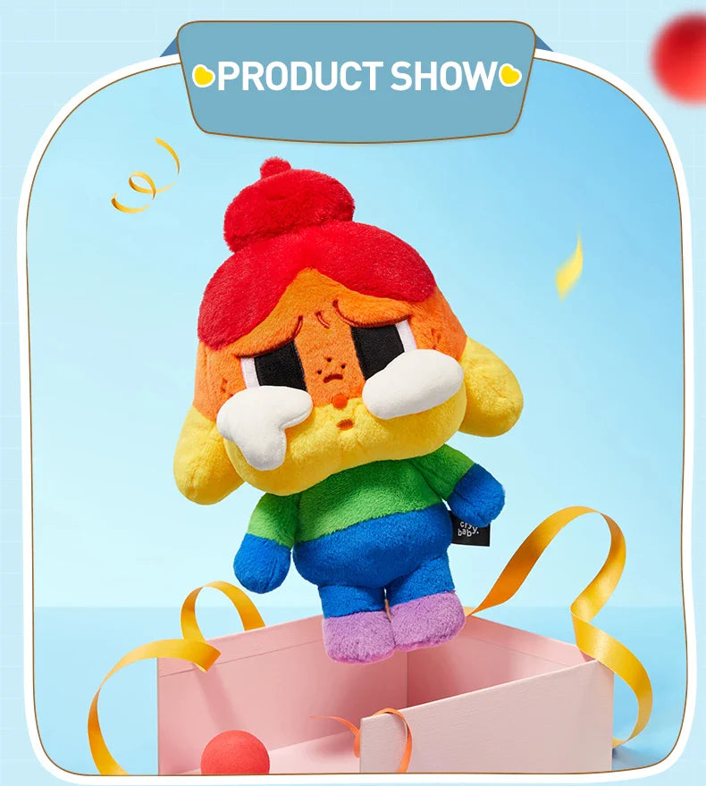 Genuine Pop Mart Crybaby Cheer Up, Baby! Series 30cm Plush Doll Mythical - Tophatter Daily Deals