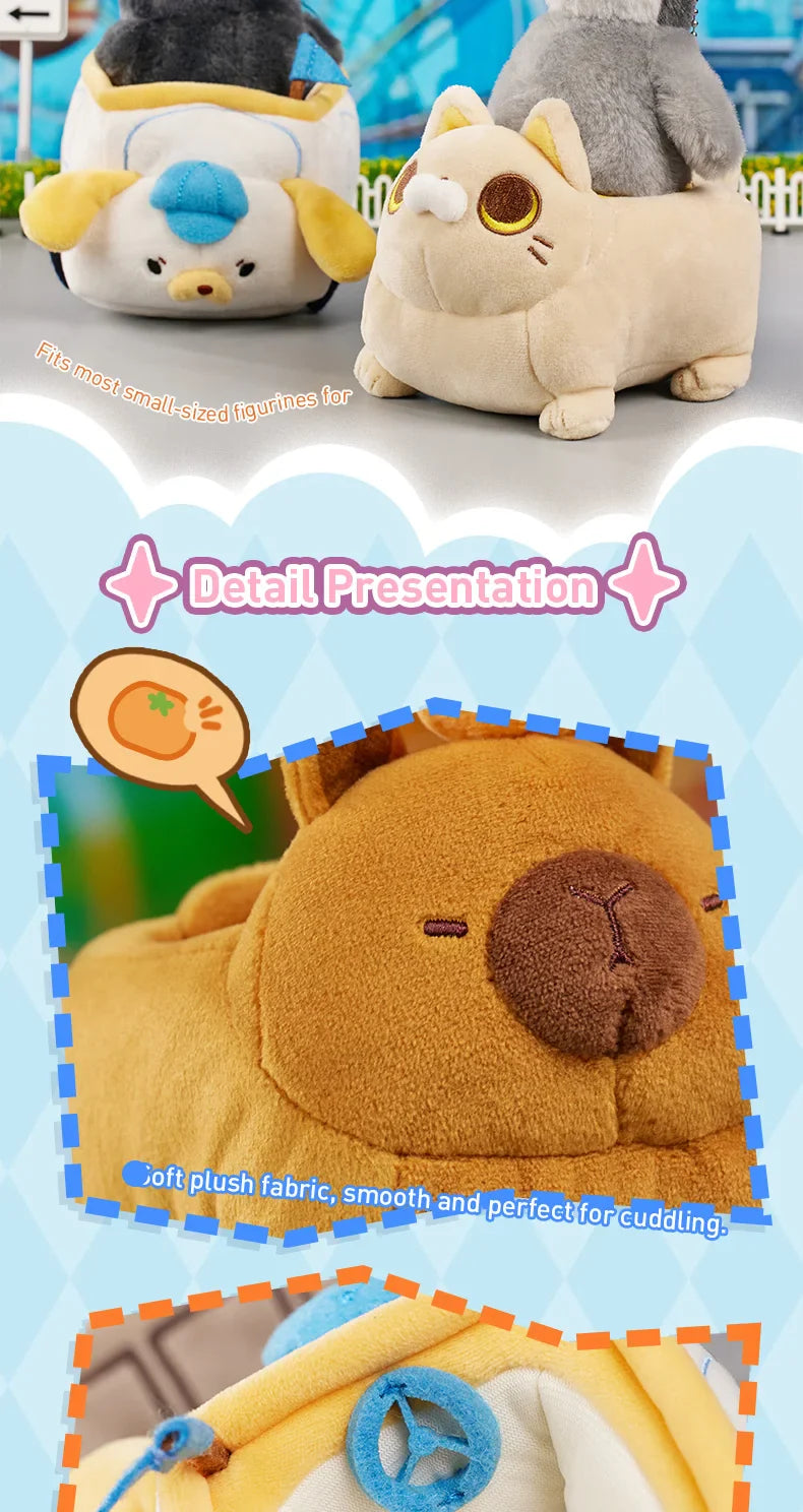 Genuine Pop Mart Gong Original Series Plush Toy Car Blind Box Animals - Tophatter Daily Deals