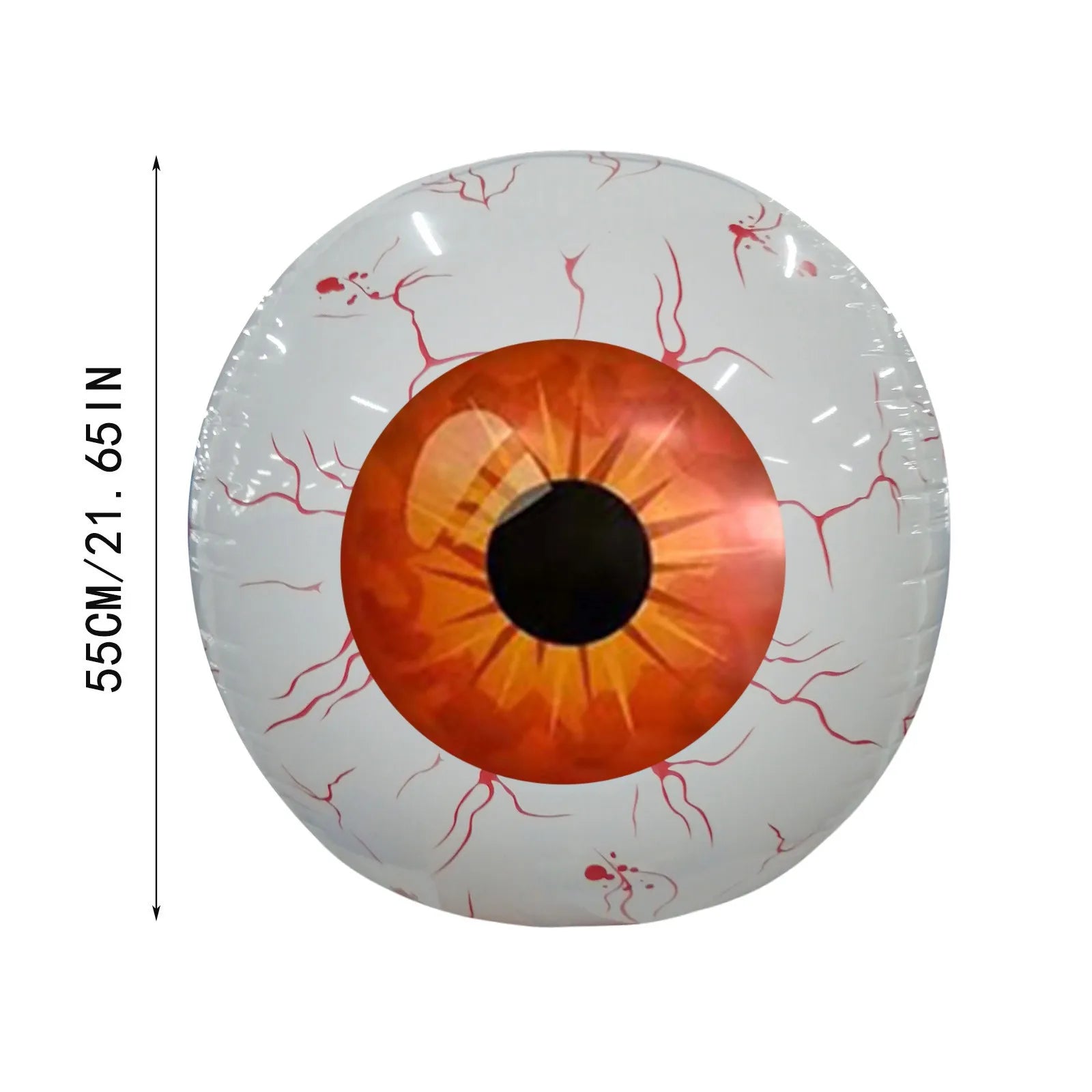 Halloween Inflatables Bloodshot Eyeball Yard Decor 2025 - Tophatter Daily Deals