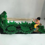 Dragon Ball Anime Son Goku KaMeHaMeHa Lamp Led Bulb Action Figures Model Figurine Figure & Base & Lamp DIY Decoration Collection Green Base - Tophatter Daily Deals